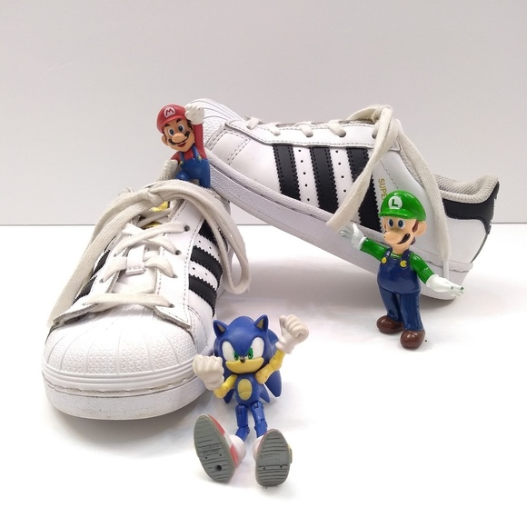 Adidas Superstar sz 12 - Picture 3 of 8